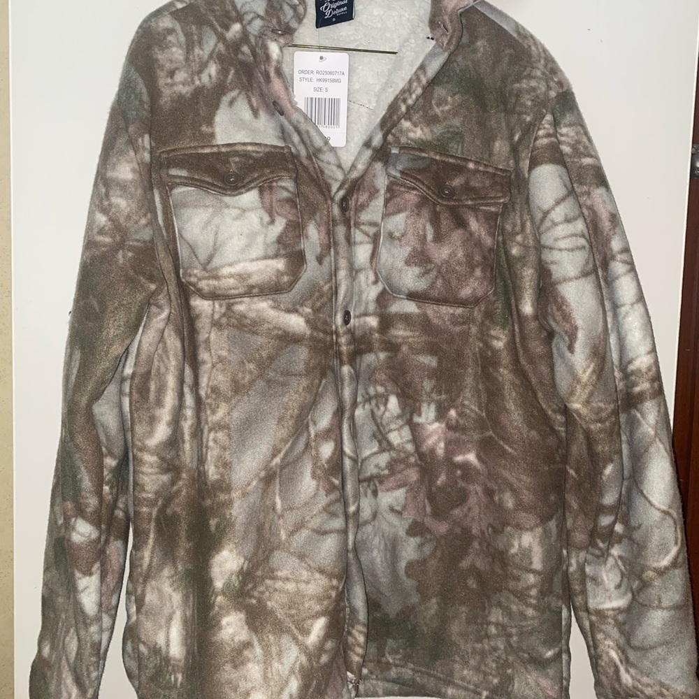 Original Deluxe Cozy White Fleece Jacket
